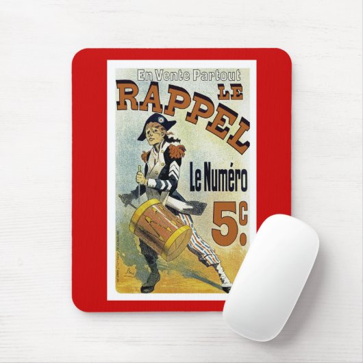 Le Rappel Mousepad (Mit Mouse)