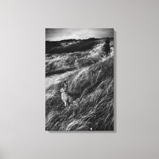 Le Rendez-vous d'Alice Wonderland Foto für schöne Leinwanddruck (Vorderseite)