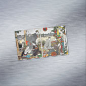 Le Restaurant Shikian, version Comics Magnetische Visitenkarte (Beispiel)