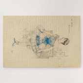 Le Rêve 1890 - Alphonse Mucha Puzzle (Horizontal)