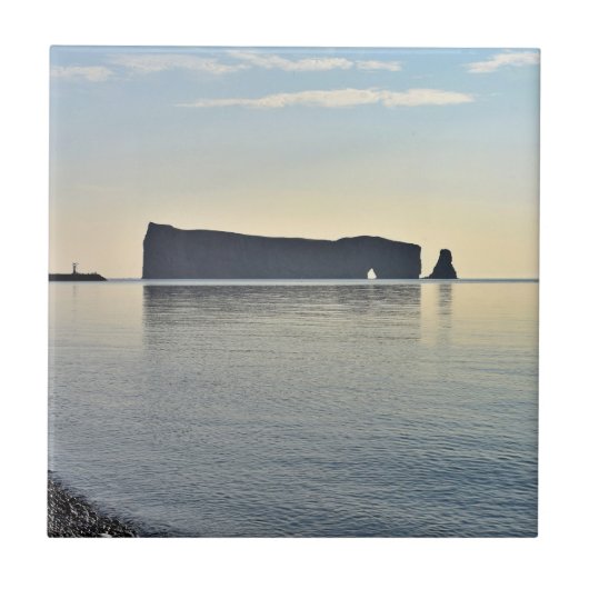 Le Rocher Perce Gaspesie Quebec Kanada Fliese (Vorderseite)