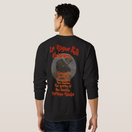 LE ROGUE BULL RISTORANTE PARIS FRANKREICH SWEATSHIRT (Schwarz voll)