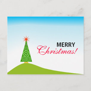 Le Sapin Feiertagspostkarte