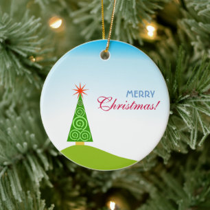 Le Sapin Keramik Ornament