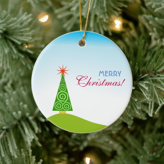 Le Sapin Keramik Ornament (Baum)