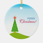 Le Sapin Keramik Ornament (Vorne)