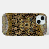 Le Shantesa Baroque Monogram Case-Mate iPhone Hülle (Rückseite (Horizontal))