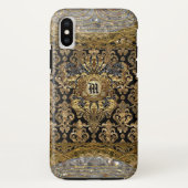 Le Shantesa Hübsch Baroque Monogram Case-Mate iPhone Hülle (Rückseite)