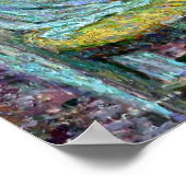 Le Sidaner: Tisch mit Rose bei Gerberoy Poster (Ecke)