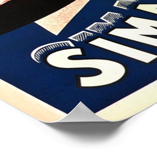 Le Side Car Poster (Ecke)