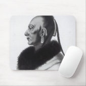 Le Soldat du Chene, ein Osage-Leiter Mousepad (Mit Mouse)