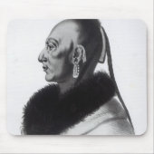 Le Soldat du Chene, ein Osage-Leiter Mousepad (Vorne)