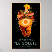 Le Soleil bewahrt Vintage Ad Poster (Vorne)