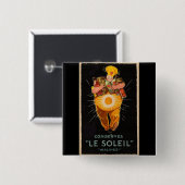 Le Soleil Button (Vorne & Hinten)