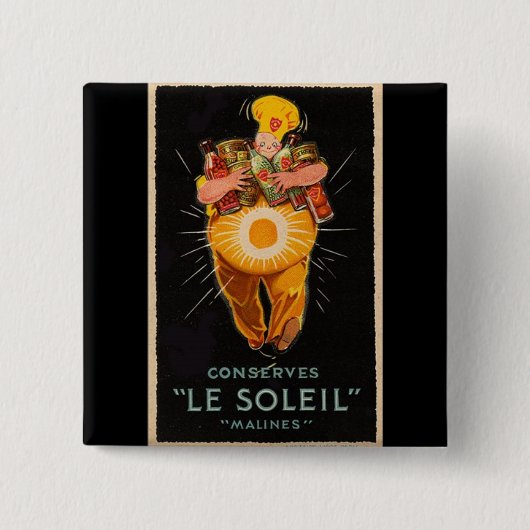Le Soleil Button (Vorderseite)