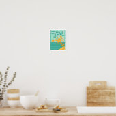 Le Soleil Französische Retro-Sonne Strand Nautical Poster (Küche)