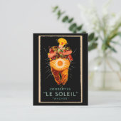 Le Soleil Konserven Postkarte (Stehend Vorderseite)