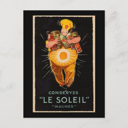 Le Soleil Postcard Postkarte (Vorderseite)