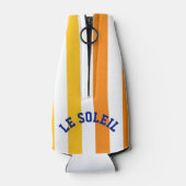 Le Soleil Vacances Côte d'Azur Cabana Streifen Flaschenkühler (Rückseite)