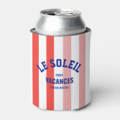 Le Soleil Vacances Französische Riviera Cabana Str Dosenkühler (Kanne Vorderseite)