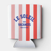 Le Soleil Vacances Französische Riviera Cabana Str Dosenkühler (Rückseite)