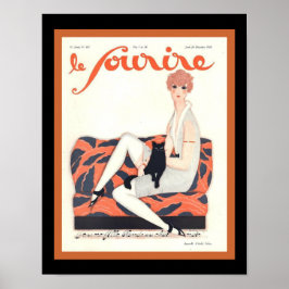 Le Sourire French Deko 1928 Cover 11x14