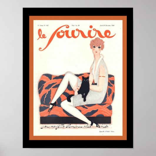 Le Sourire French Deko 1928 Cover 11x14 (Vorne)