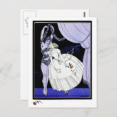 Le Specter de la Rose Postkarte (Vorne/Hinten)