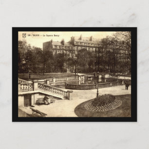 Le Square Darcy, Dijon, Frankreich Vintag Postkarte