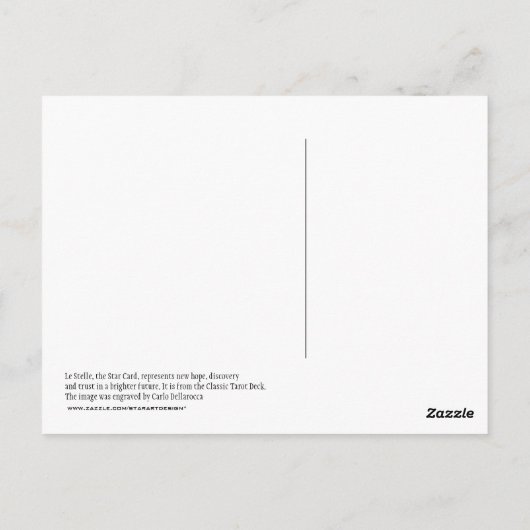 Le Stelle Postcard Postkarte (Rückseite)