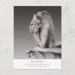 Le Stryge Notre Dame de Paris Sculpture CC1178 Postkarte