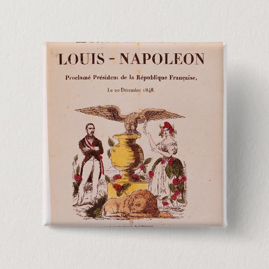 Le Suffrage Universel Button (Vorderseite)