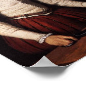 Le Tailleur , The Tailor Giovanni Battista Moroni Poster (Ecke)