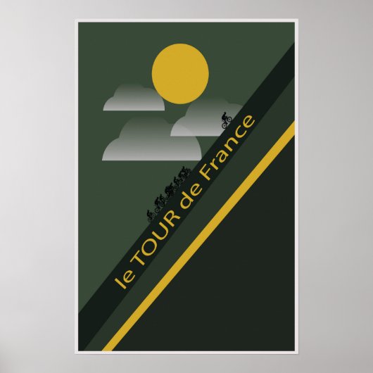 Le Tour de France, Poster (Vorne)