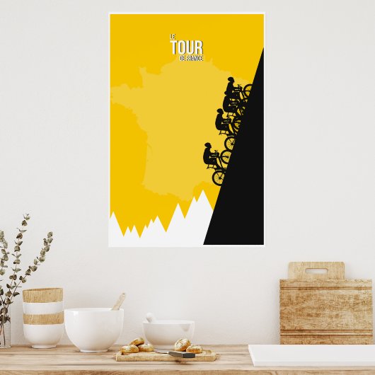 Le Tour De France Poster (Küche)