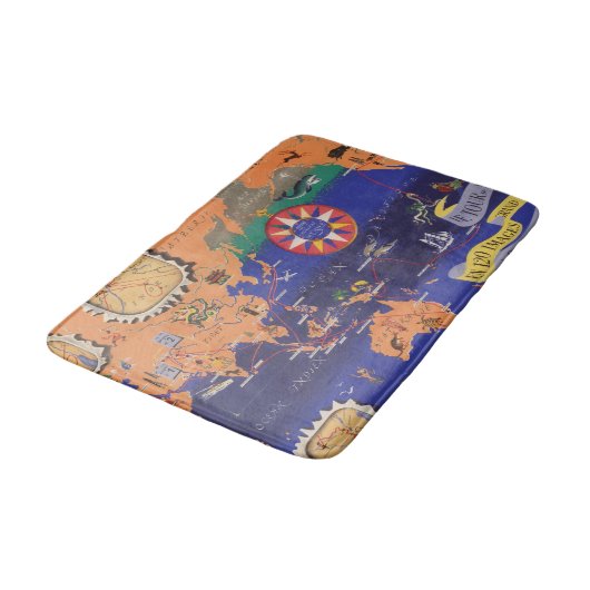 Le Tour du Monde Badematte (Schrägansicht)