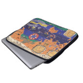 Le Tour du Monde Laptopschutzhülle (Vorne Knopf)
