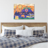 Le Tour du Monde Leinwanddruck (Insitu (Schlafzimmer))