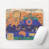 Le Tour du Monde Mousepad (Mit Mouse)