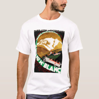 Le Tour Du MONT BLANC Chamonix Alte Schweizer Reis T-Shirt