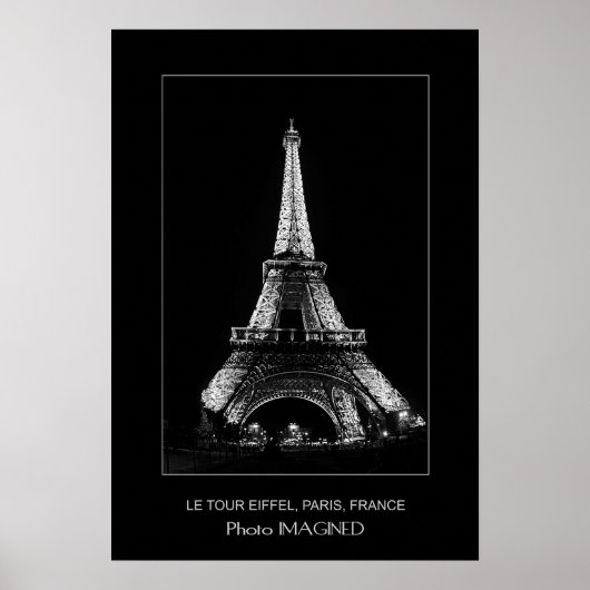 LE TOUR EIFFEL, PARIS, FRANKREICH POSTER (Vorne)