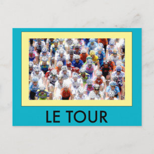 Le Tour Postkarte