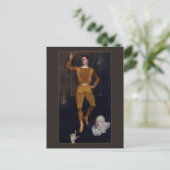 Le Trapeziste et le Clown von Charles Giron Postkarte (Stehend Vorderseite)