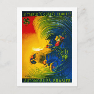Le Trefle A Quatre Feuilles - Automobiles Brasier Postkarte