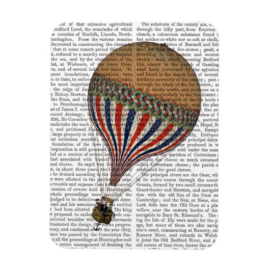 Le Tricolore Magnet (Vertikal)