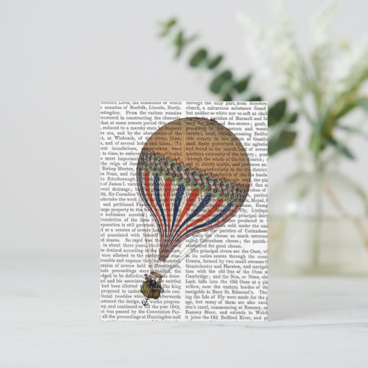 Le Tricolore Postkarte (Stehend Vorderseite)