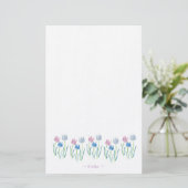 le Tulipe Briefpapier (Stehend Vorderseite)