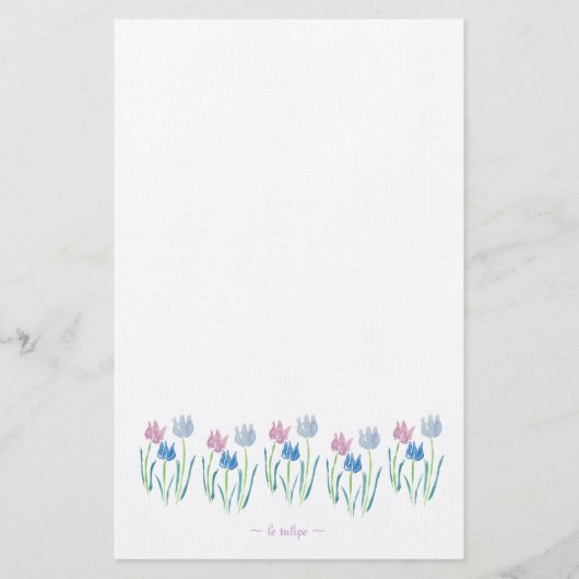 le Tulipe Briefpapier (Vorderseite)