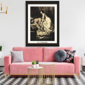 Le Vampire von Burne-Jones Leinwanddruck (Insitu (Wohnzimmer))