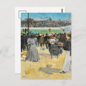 Le Vélodrome | Louis Abel-Truchet Postkarte (Vorne/Hinten)